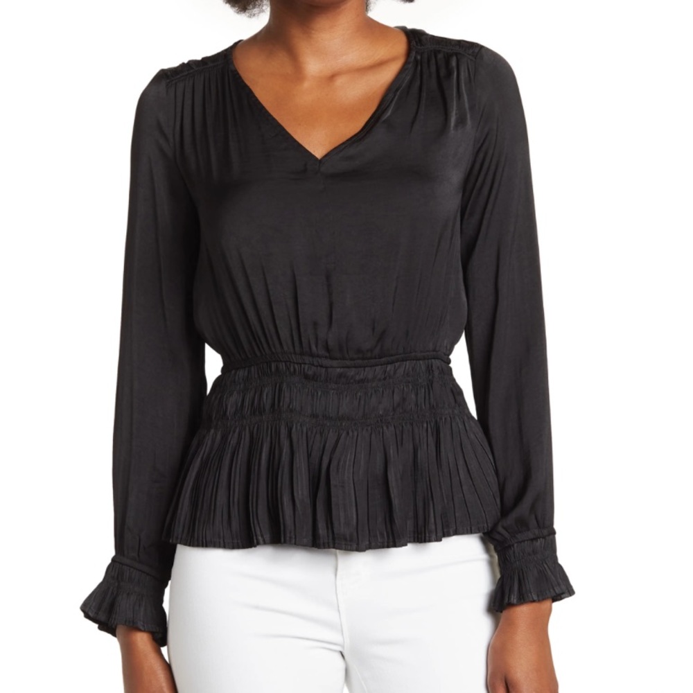 V-Neck Silky Top